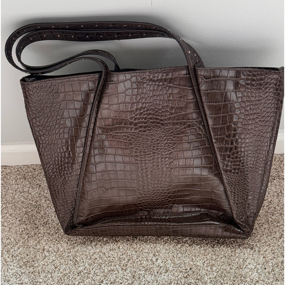 Woman’s large purse